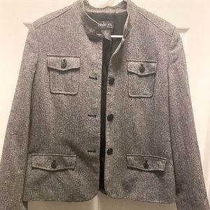 Style and Co. Metallic Thread Jacket
